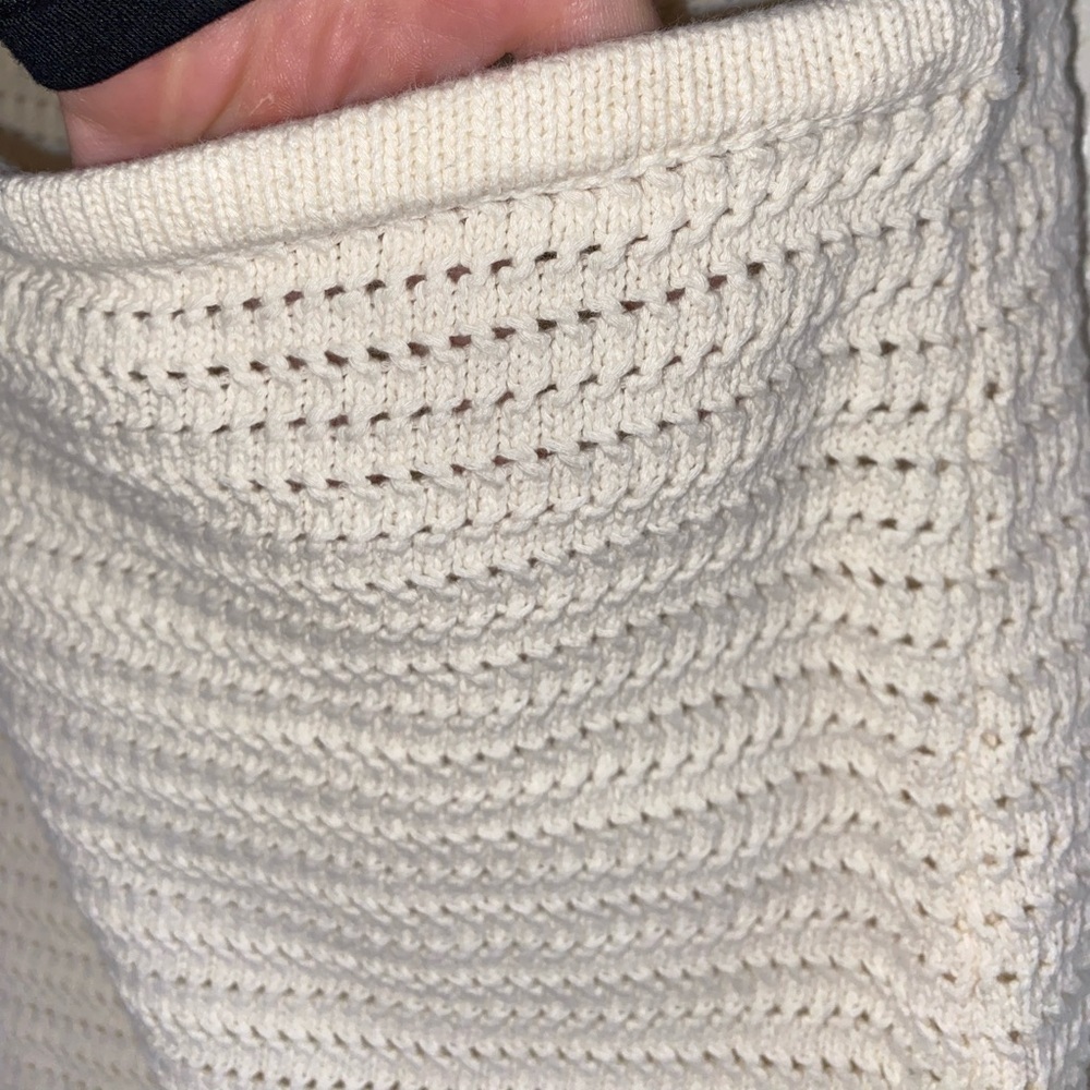 House of Harlow 1960 Crochet Knit Skirt & Top Set | Boho Beachy - Picture 9 of 12
